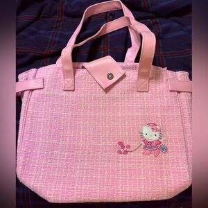 HELLO KITTY Overnight or Daily Use TOTE BAG, SANRIO Brand New (NWT!)! VERY RARE!